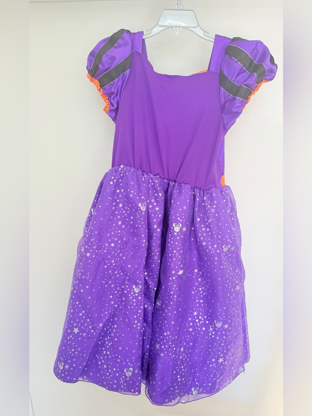 Disney Minnie Mouse Witch Halloween Costume kids 9/10 ears hat - Picture 10 of 16